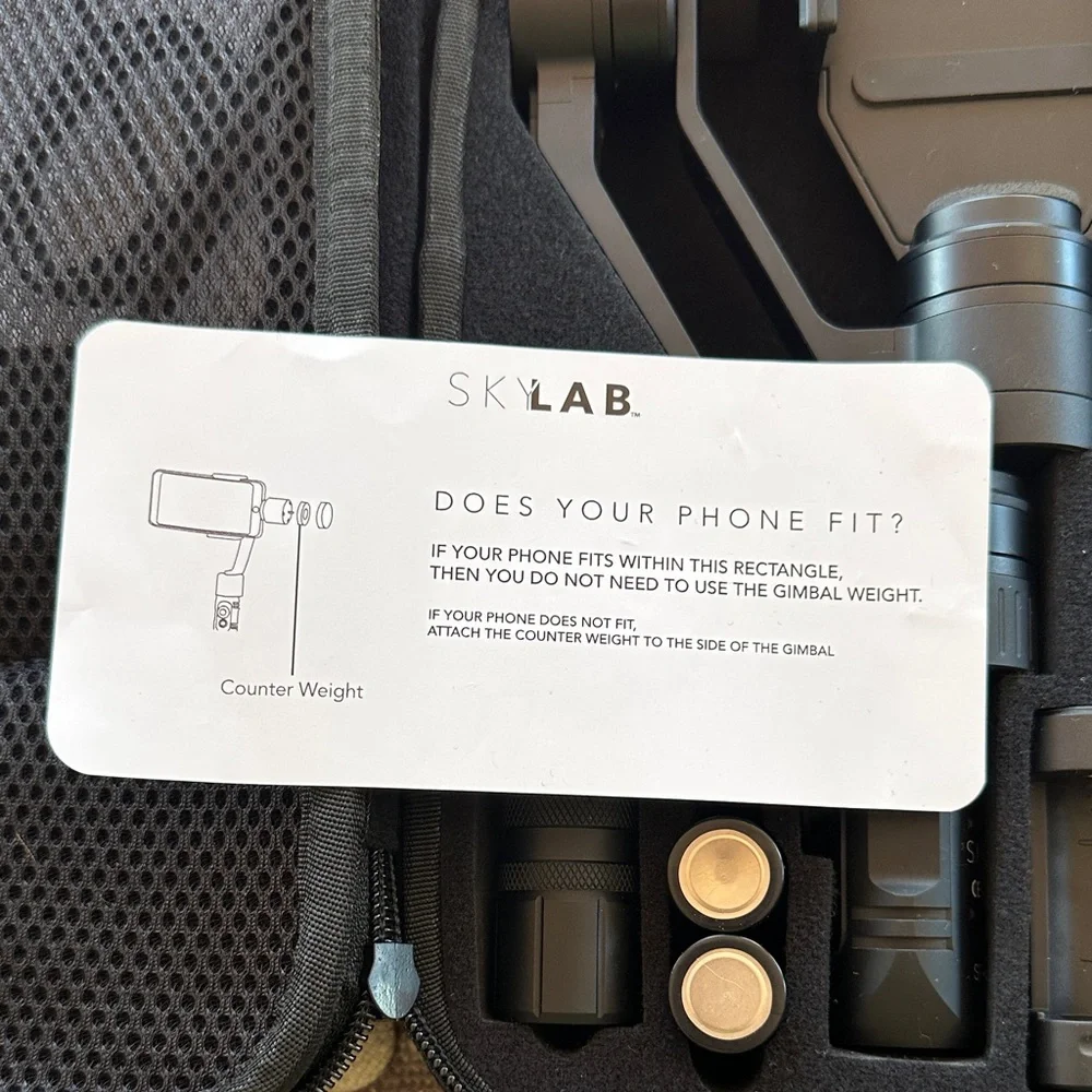Black Camera Stabilizer Kit